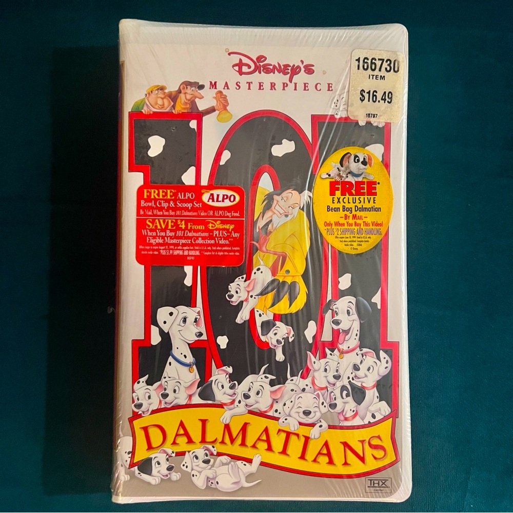 101 Dalmatians (VHS, 1999) SEALED